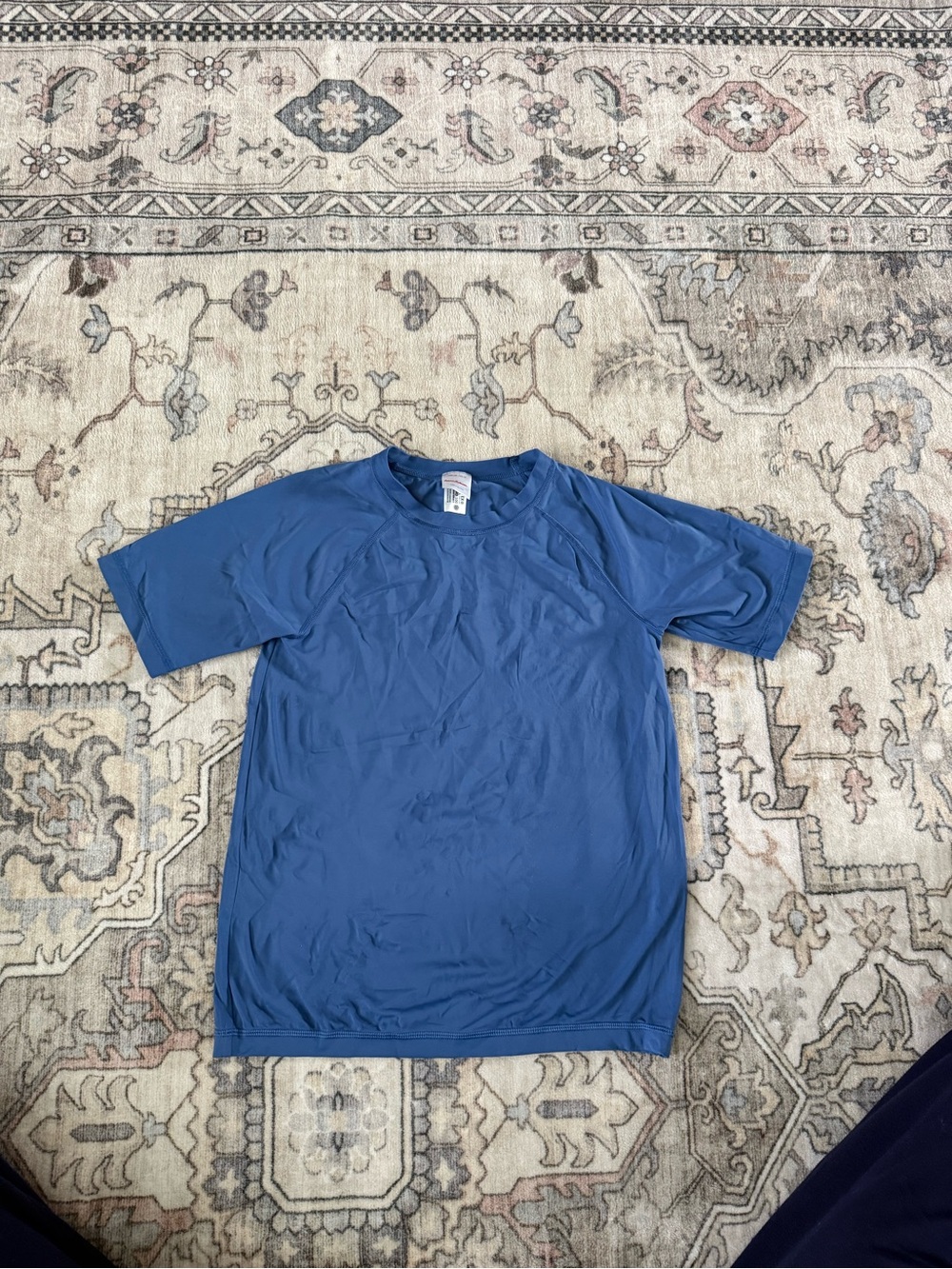 Hanna Andersson Blue swim rashguard